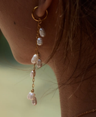 Tori Drop Pearls Statement Earrings