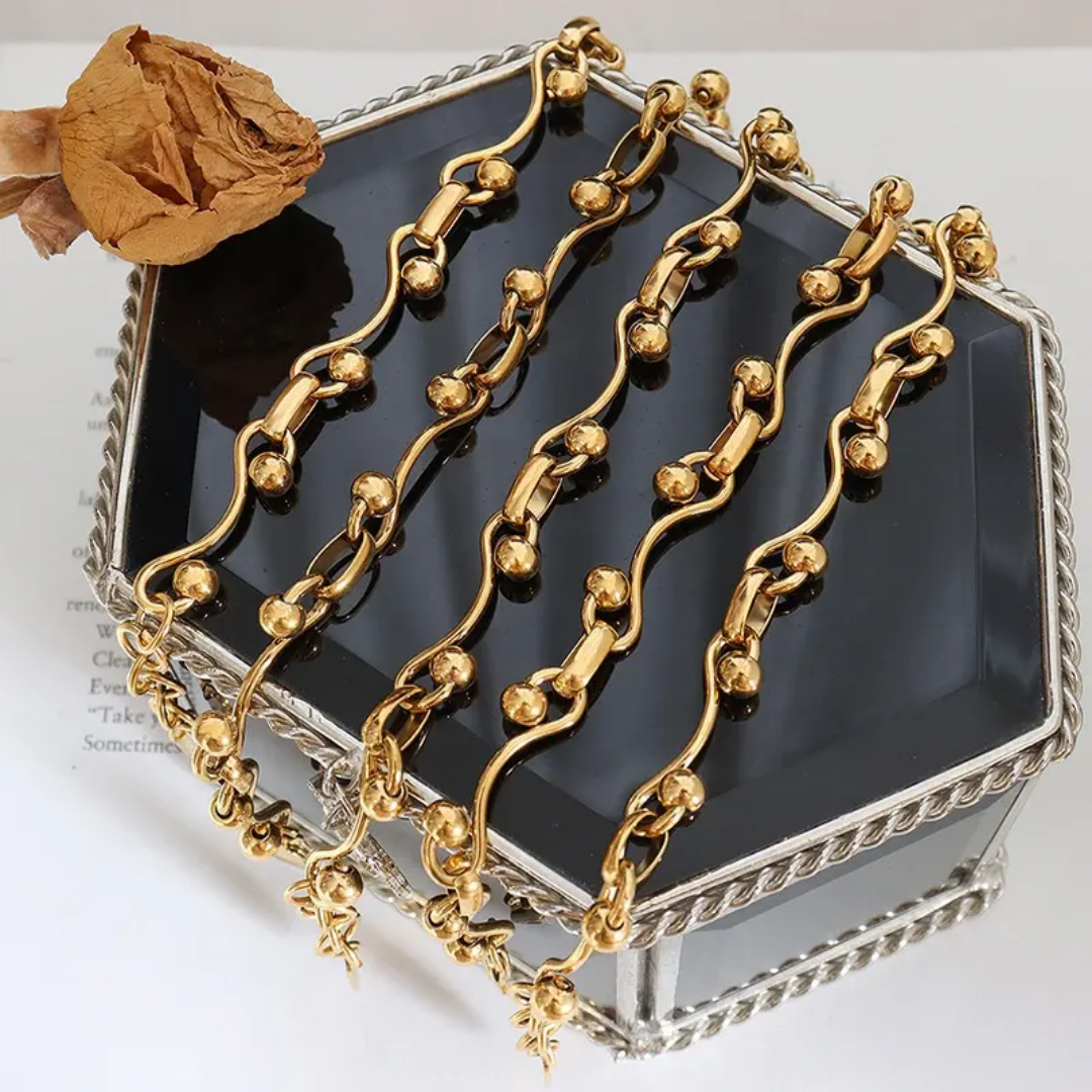 Edria Chunky Linked Bracelet❤️