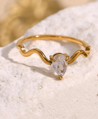 Iravi Drop Diamond Ring