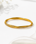 Sleeki Wavy Diamond Cuff