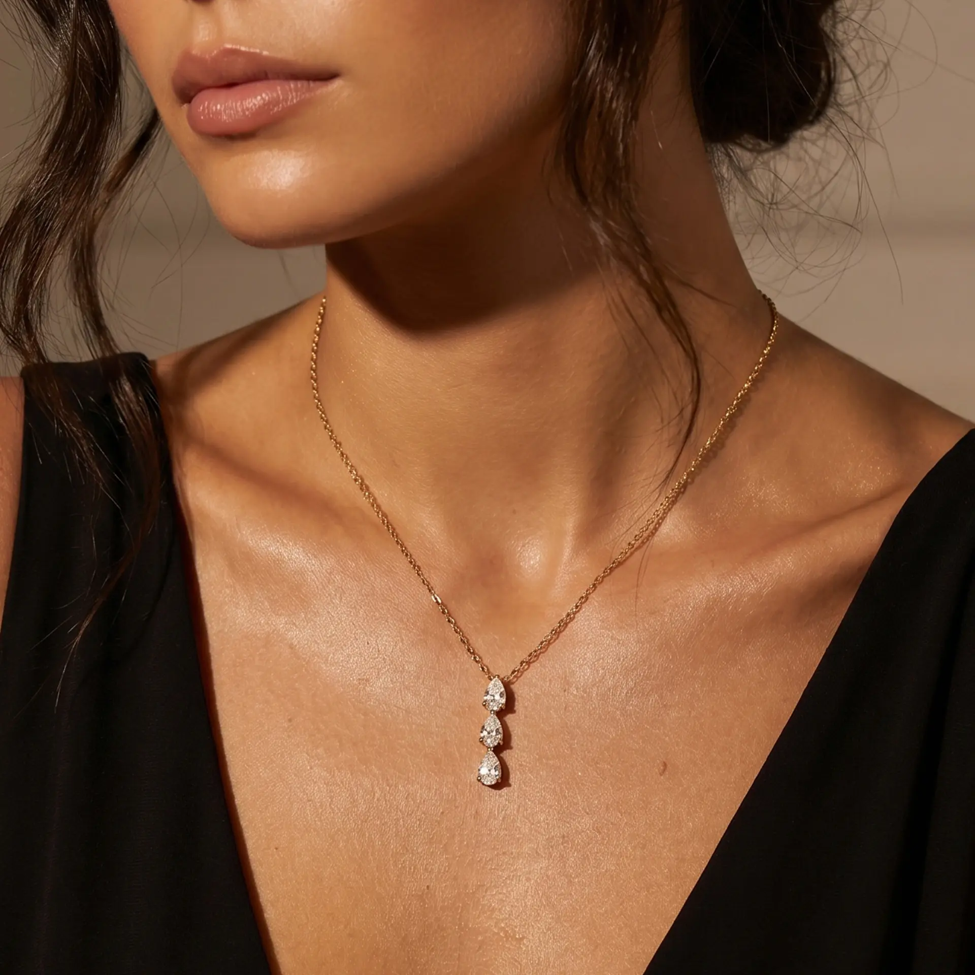 Wevesi Tri Diamond Necklace✨
