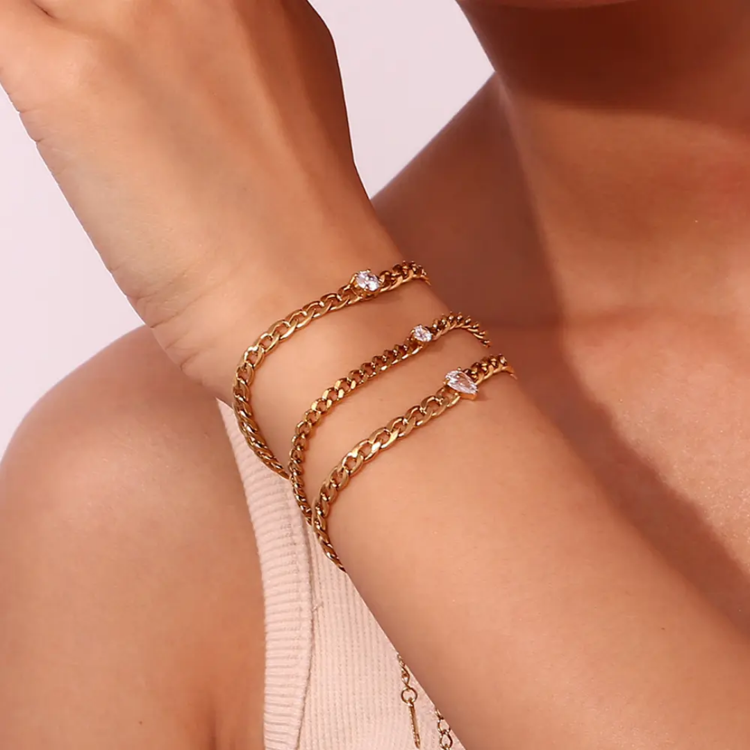 Roozi Drop Chain Bracelet✨