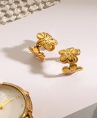 Clea Flower Earcuffs