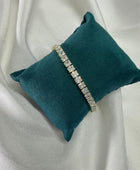 Claro Square Tennis Bracelets