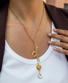 Norway Long Statement Love Necklace