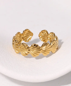 Mini Shell Gold Ring
