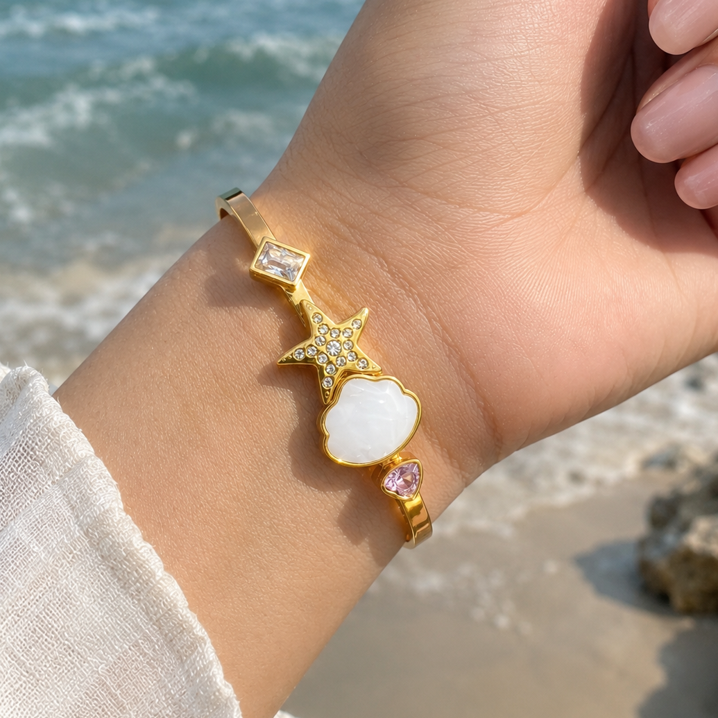 Frozi Shell Beachy Cuff