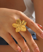 Bugina Big Flower Rings✨