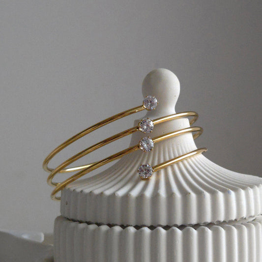 Spiri Diamond Statement Cuff