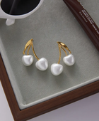 Dezi Pearl Cherries Earrings