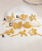 Girlie Statement Gold Clips❤️