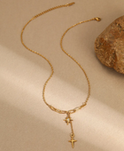 Saturn Double Star Necklace