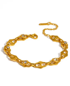 Mesha Linked Diamond Bracelet