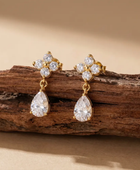 Ilora Flower Diamond Earrings✨