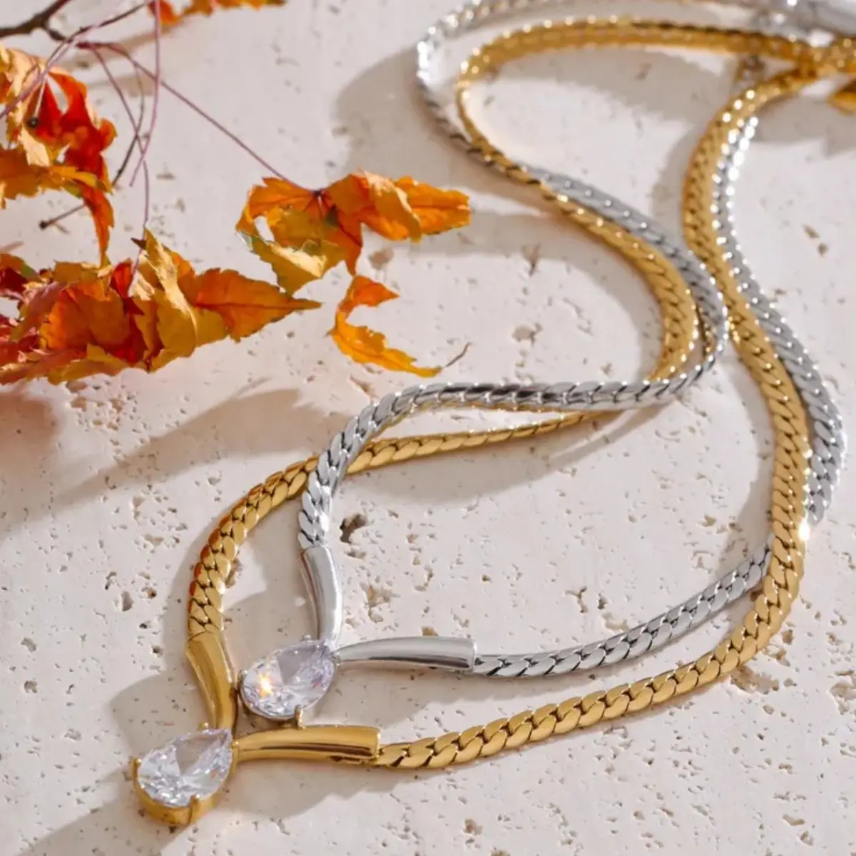 Hawai Statement Diamond Necklace✨