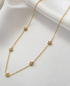 Veeni Flower Diamond Necklace