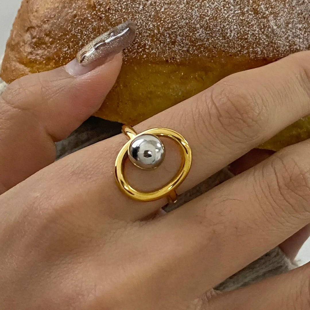 Boorish Dual Colour Ring✨