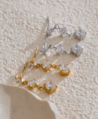 Eiffany Dainty Diamond Earrings