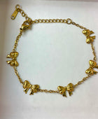 Pookie Bow Gold Bracelet