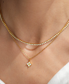 Cristina Layered Diamond Necklace