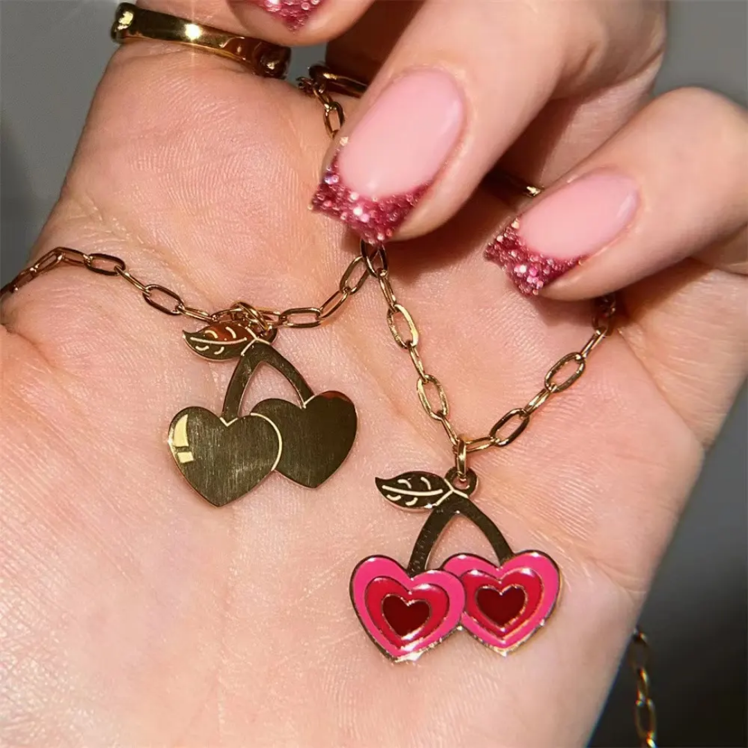 Baby Golden Hearts Necklace❤️