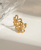 Wezi Flower Gold Ring