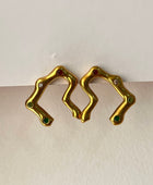 Genie Heart Hollow Earrings