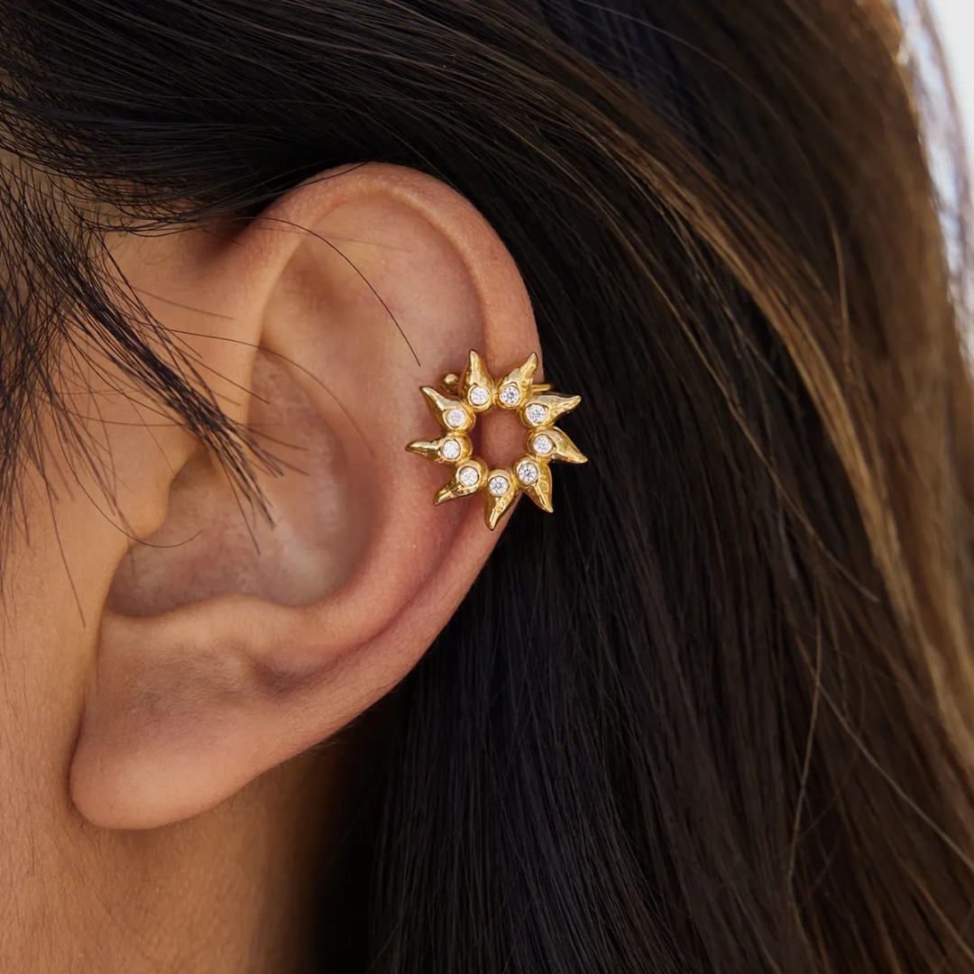 Juillia Star Diamond Earcuff