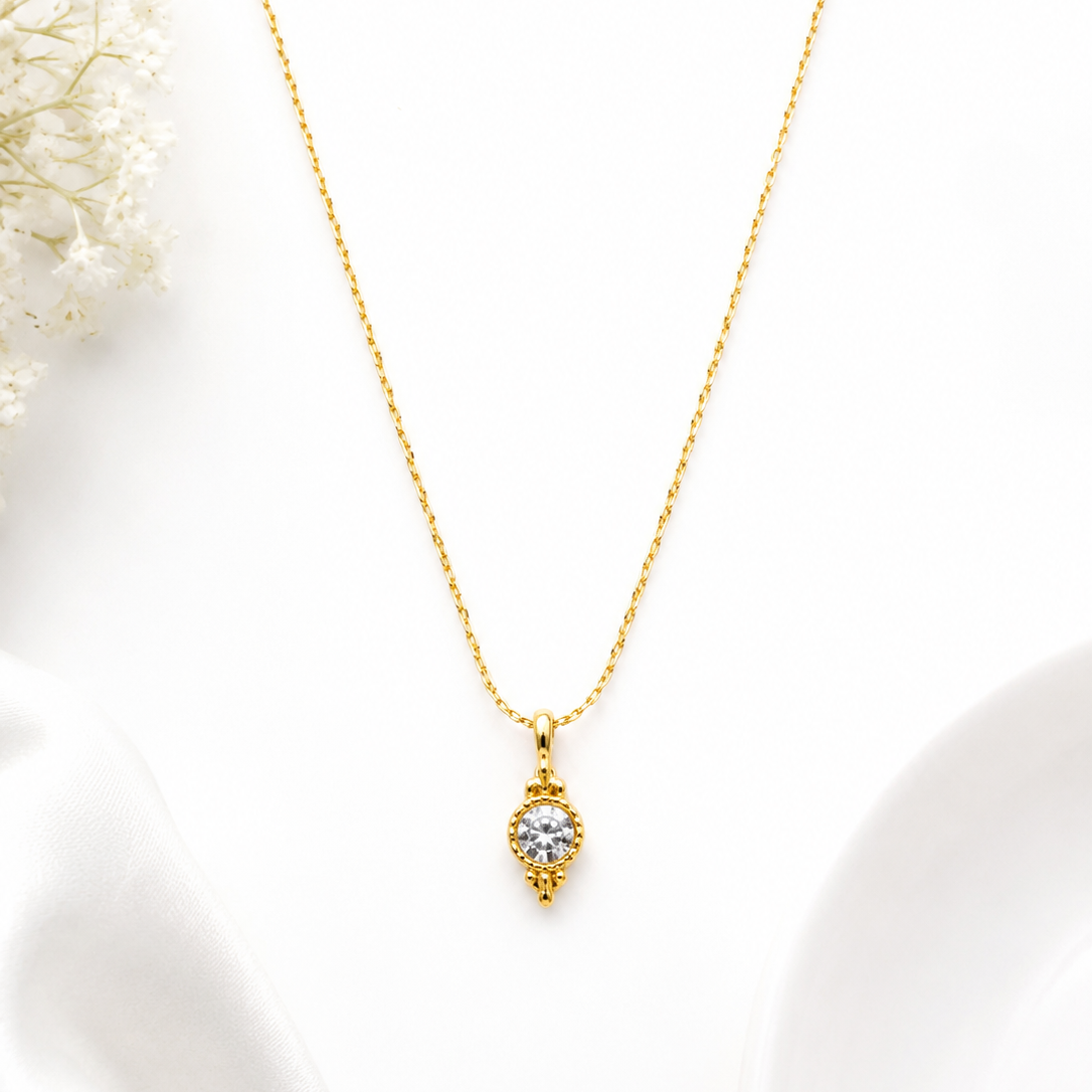 Sagi Minimal Diamond Necklace