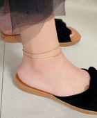 Lelia Double Sleek Anklet✨