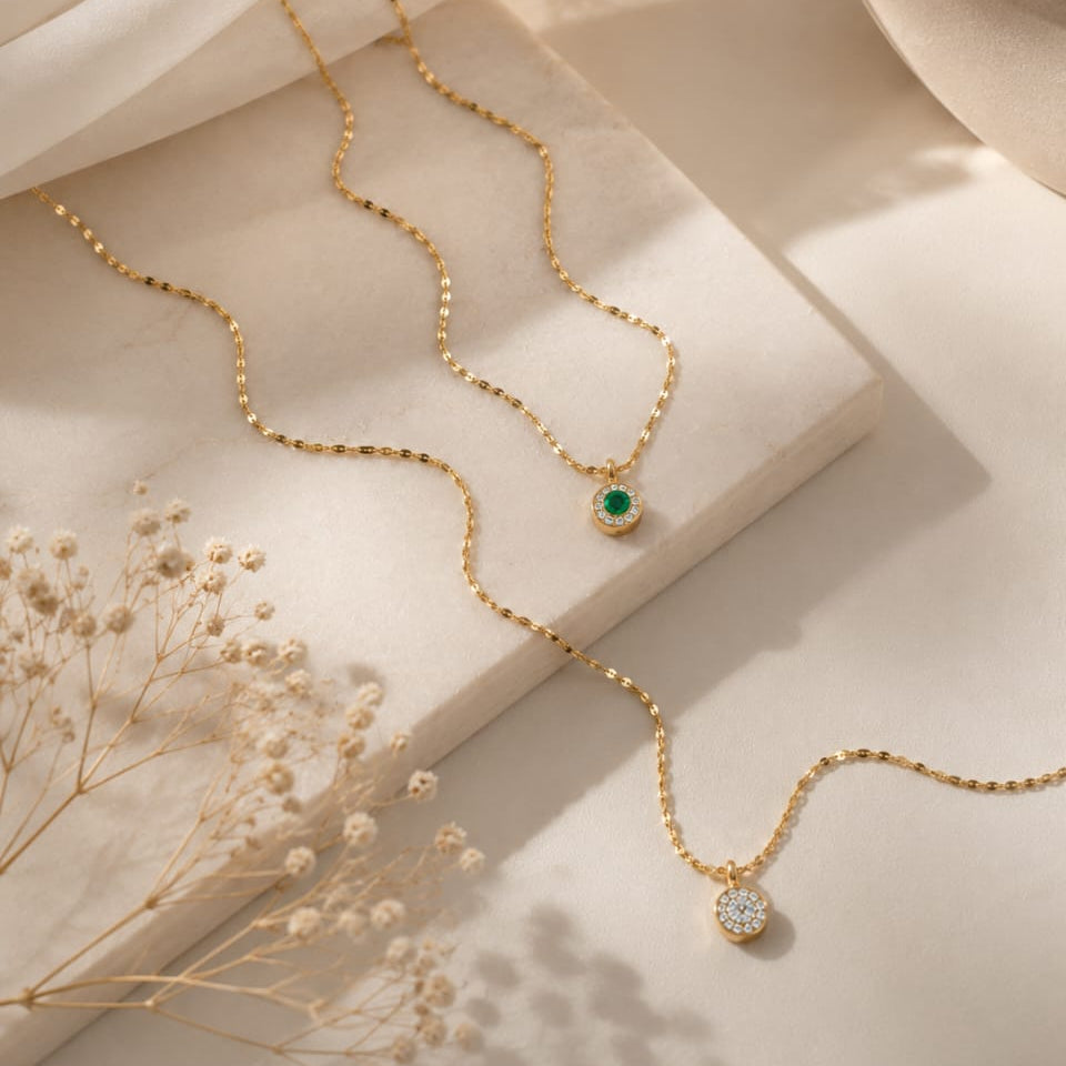 Nira Dainty Diamond Necklace