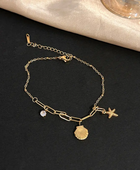 Peuri Shell Gold Anklet✨