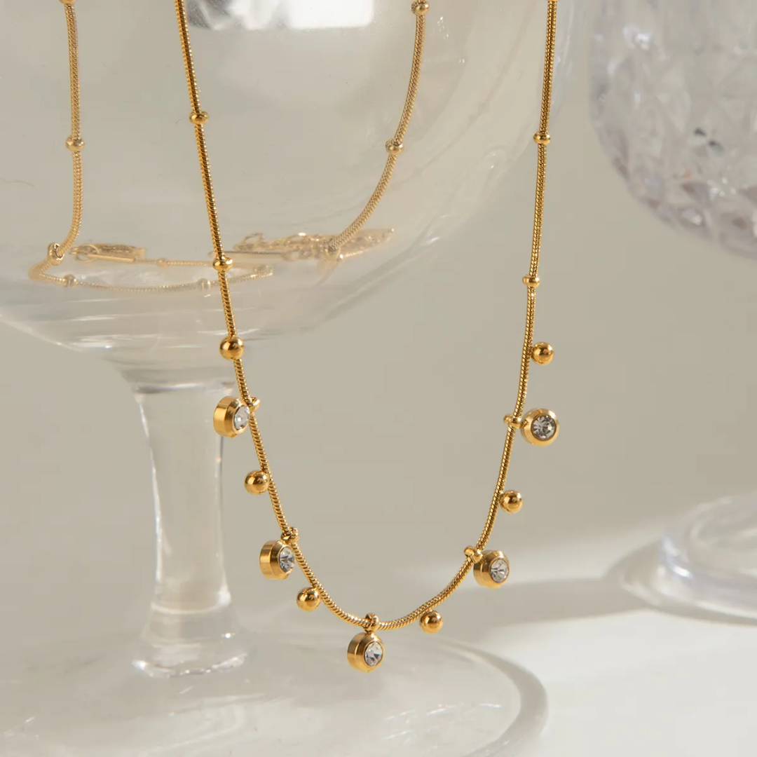 Kiya Dainty Diamond Necklace✨❤️