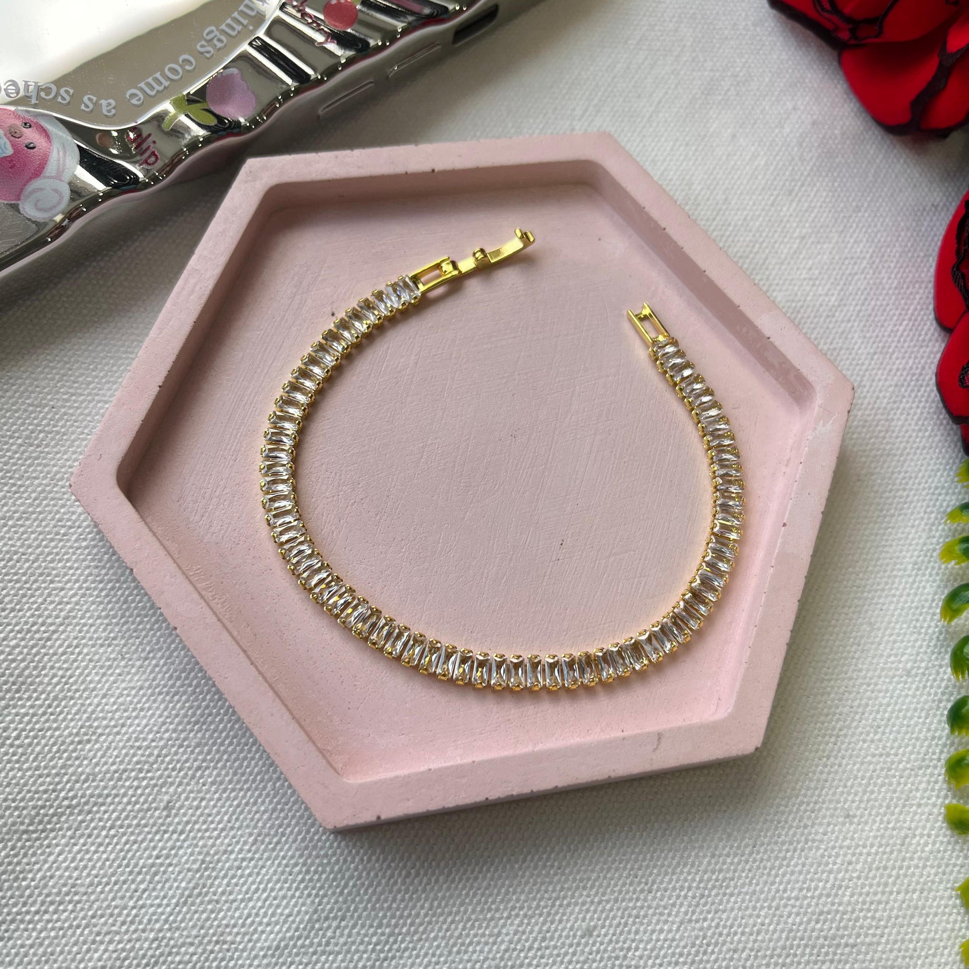 Icy Tennis Diamond Bracelets