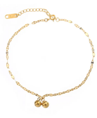 Gleam Balls Gold Anklet