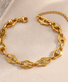 Mesha Linked Diamond Bracelet
