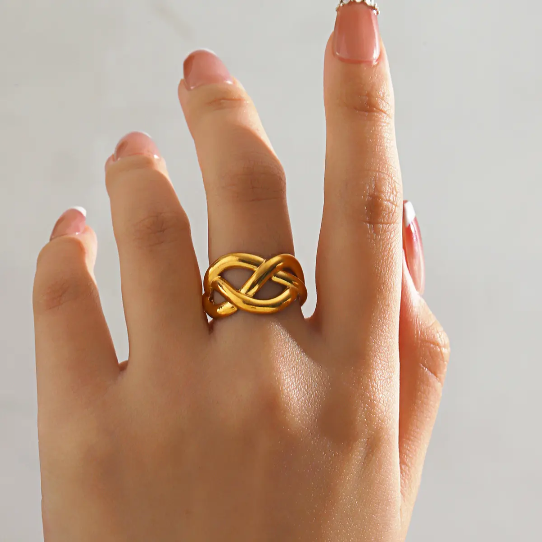 Tangled Gold Ring