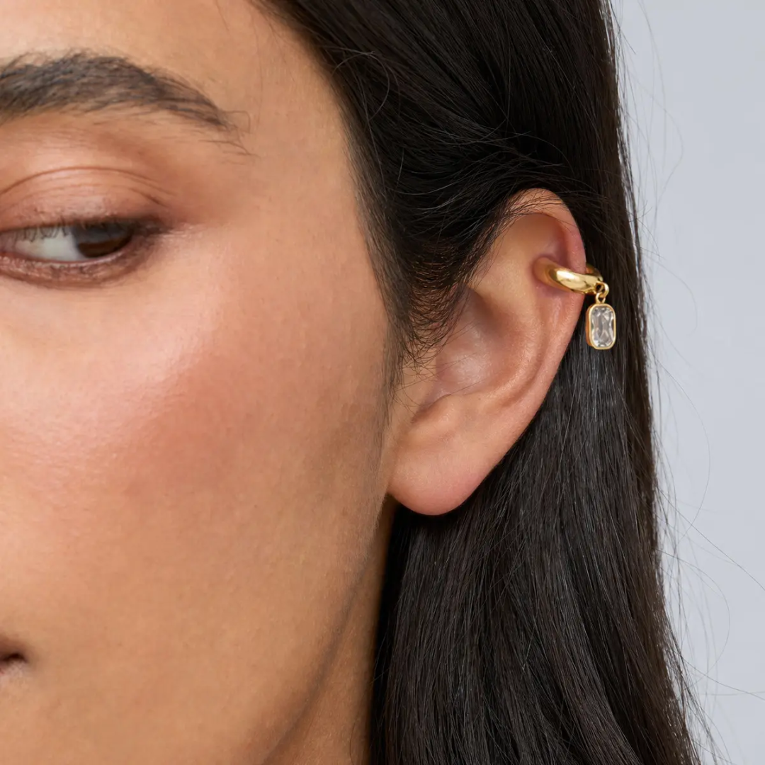 Veronica Hanging Diamond Earcuffs (SINGLE)✨