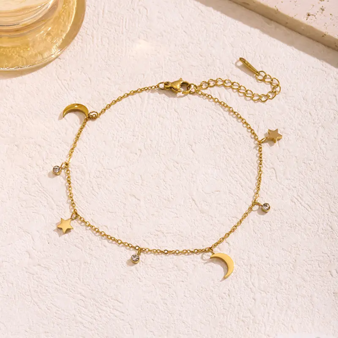 Dreami Moon Star Anklet