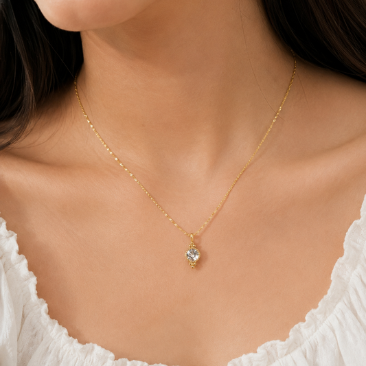 Sagi Minimal Diamond Necklace