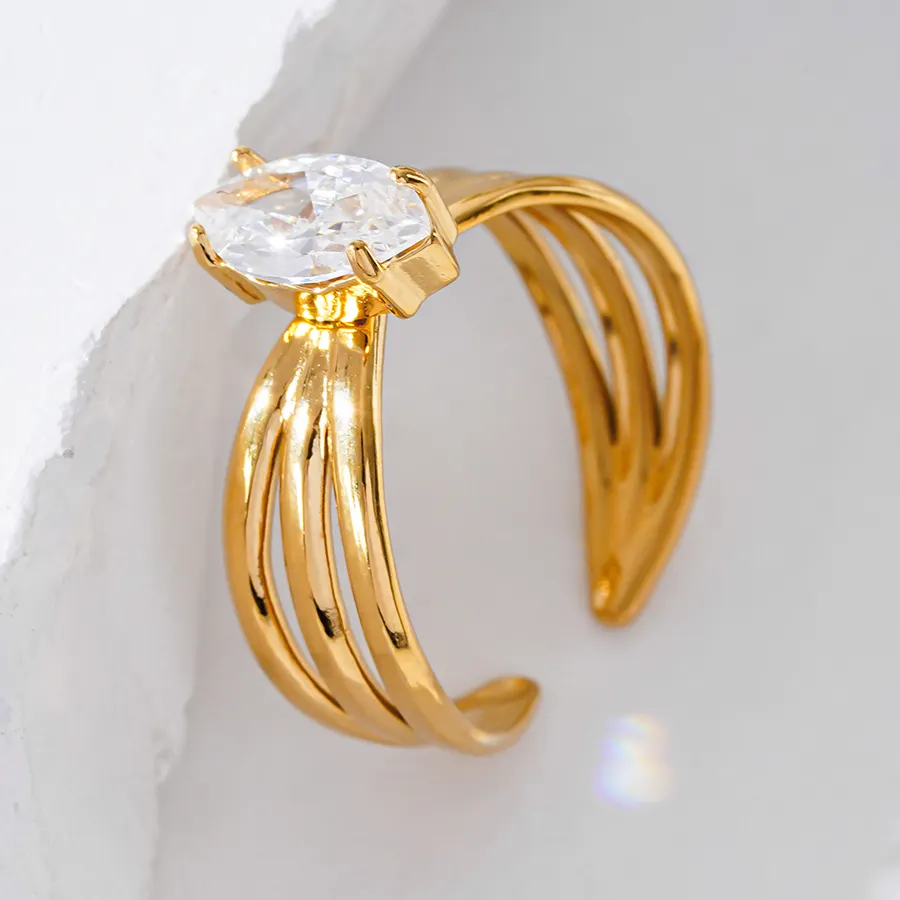 Piarsi Diamond Statement Ring