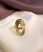 Statement Fusi Gold Ring