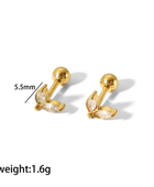 Piercing Minimal Gold Studs✨