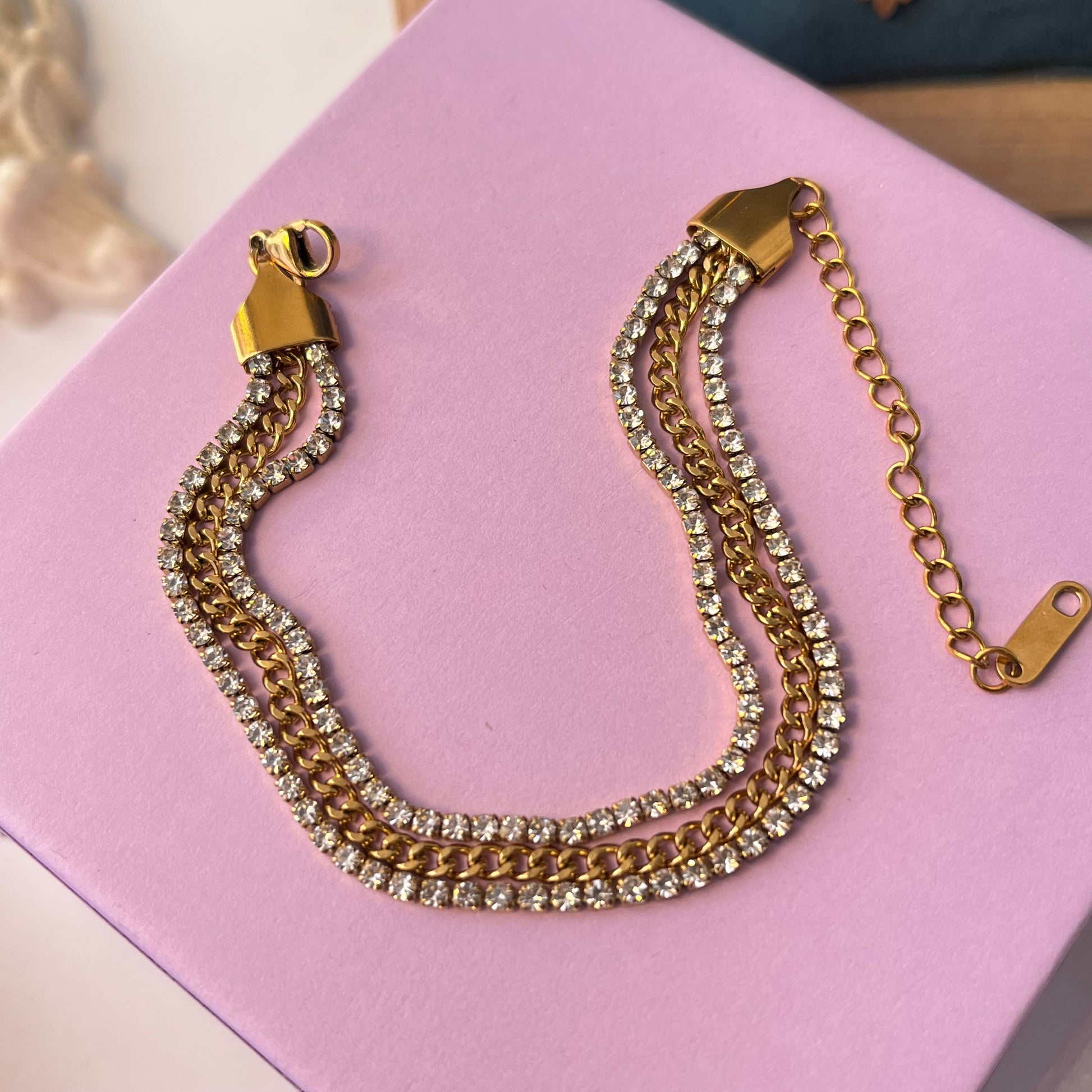 Sizi Layered Diamond Bracelet