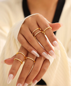 Sufiana Sleek Diamond Band Ring