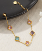 Ishi Multicolour Gold Bracelet