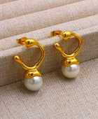 Sushi Pearl Gold Earrings