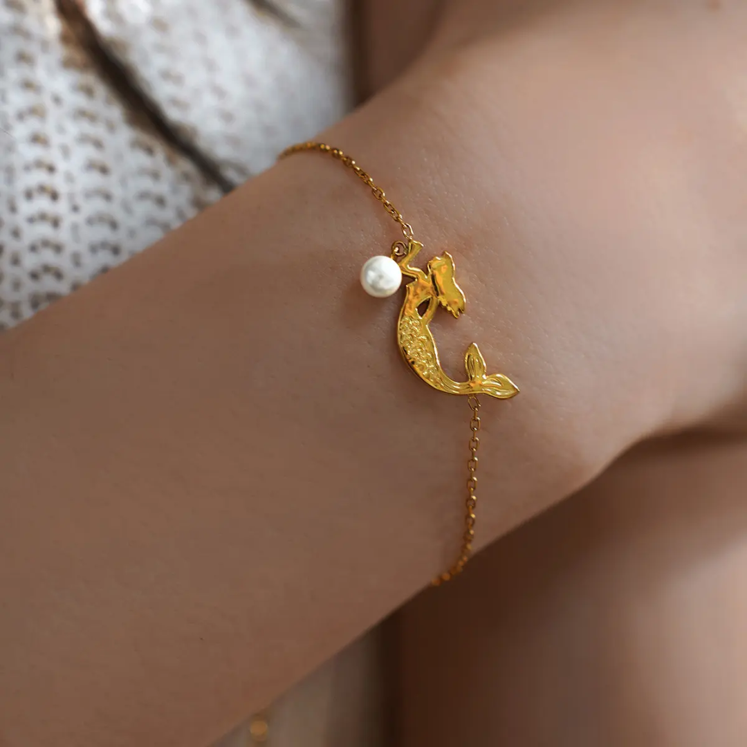 Mermaid Pearl Bracelet