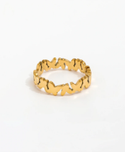 Queen Butterfly Gold Ring