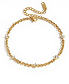 Starlink Diamond Gold Bracelet